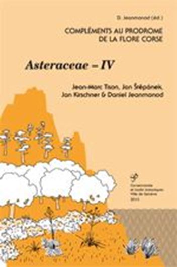 Asteraceae IV. 2015. (Compléments au Prodrome de la Flore Corse, 156).