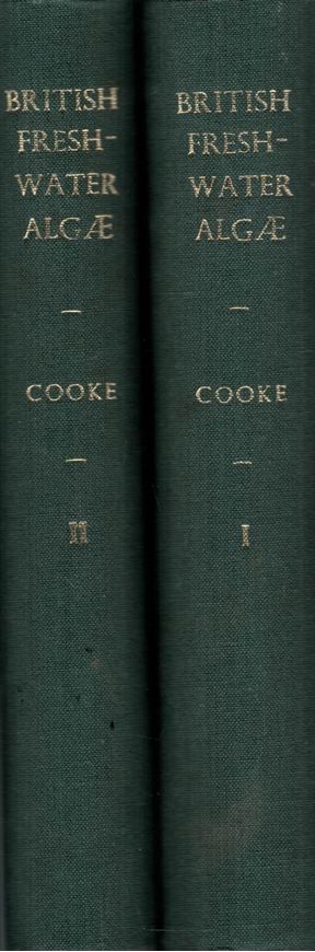 British Fresh - Water Algae exclusive of Desmideae and Diatomaceae. 2 vols. (text & plates).  1882 - 1884. 130 col. pls.  XVII,  329 p. gr8vo. Modern green cloth.