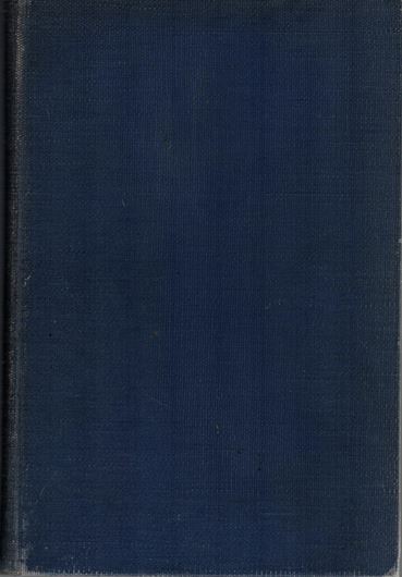 The Lichen Flora of the Uniited States. 1935. 47 pls. X, 426 p. gr8vo. Cloth.