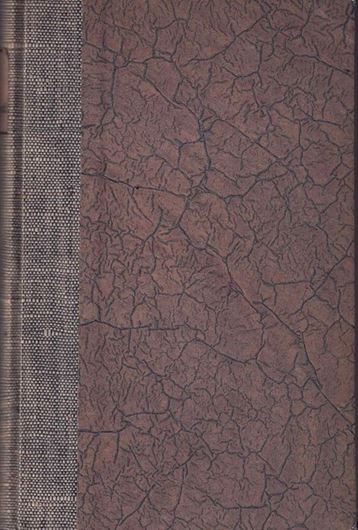 Excursions - Flora für Mitteldeutschland mit besonderer Angabe der Standorte in Hessen - Nassau, Oberhessen und den angrenzenden Gebieten, sowie in der Umgebung Marburgs. 2 Teile gebunden in 1 Band. 1896. 140, XXIII, 463 S. 8vo. Halbleinen.