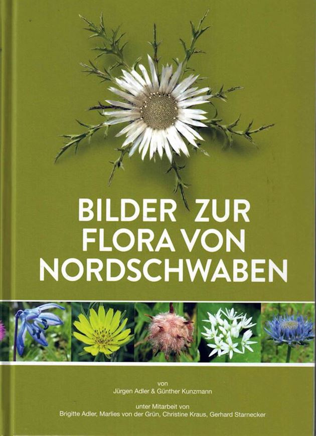 Bilder zur Flora von Nordschwaben. Ausgewählte Farn- und Blütenpflanzen der Landkreise Dillingen a. d. Donau und Donau Ries geordnet und vorgestellt nach ihren Lebensräumen. 2022. ca 700 Farbphotogr. 365 S.