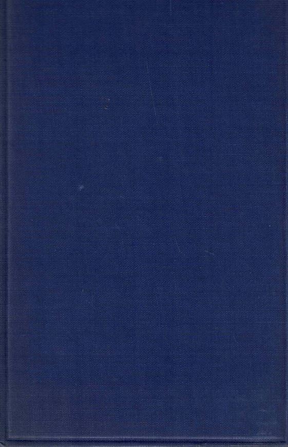 Species Studies in the British Floa. Being the Report of the Conference under the title of The Species Concept in its Relation to the British Flora held in 1954 by the Botanical Society of the British Isles. 1955. 187 p. gr8vo. Hardcover.