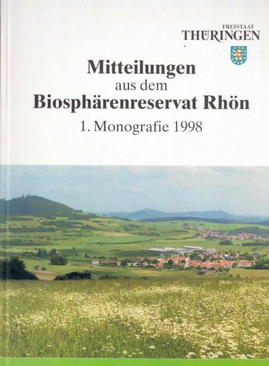 Vegetationskundliche Modelluntersuchunung am Grünland der Vorderen Rhön als Grundlage für eine umweltgerechte Nutzung und deren ökologisch fundierte Förderung. 1998. (Mitteilungen aus d. Biosphärenreservat Rhön/Thüringen, 1). illus.(kol.) 202 S. 4to Hardcover.