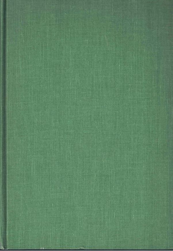 Trees. S trcuture and Function. With a chapter on irreversible thermodynamics of transport phenomeny, by Melvin T. Tyree. 1971. illus. XII, 336 p. 4to. Hardcover.