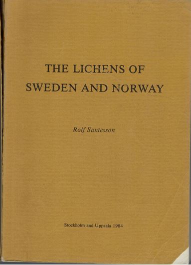 The Lichens of Sweden and Norway. 1984. 333 p. gr8vo. Paper bd.- In English.