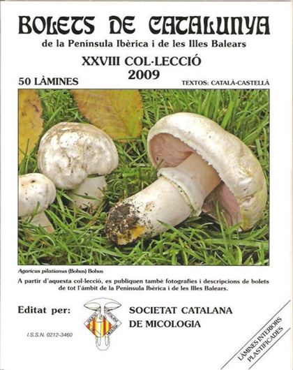  Fasc.28. 2009. 50 col. plates, with letterpress, gr8vo. In Folder. In Catalans.