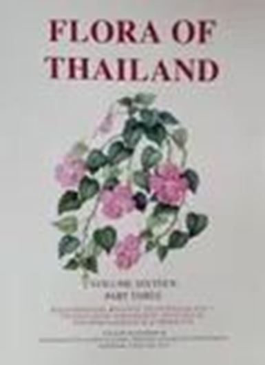 Volume 16:3: Balsaminaceae, Bixaceae, Celastraceae (part 2), Crassulaceae, Geraniaceae, Pedaliaceae, Pentaphragmataceae & Piperaceae. 2024. 28 col. pls. 254 p. gr8vo. Paper bd.