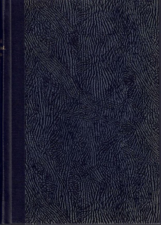 Blütenbiologische Typen als Elemente der Sippengliederung. Dargestellt anhand der Flora Südafrikas. 1954. (Botanische Studien, 1). 5 Farbtafeln. 177 Textfiguren. X, 338 S. gr8vo. Broschiert.
