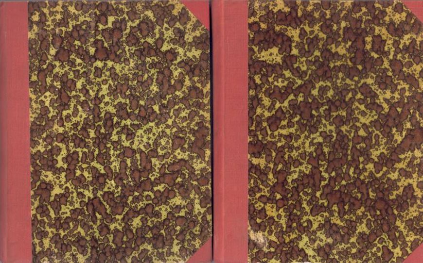 Flore de l'Afrique du Nord (Maroc, Algérie, Tuniie, Tripolitaine, Cyrénaique et Sahara). Volumes 1 - 3. 1952 - 1955. 1139 p. Hardcover.