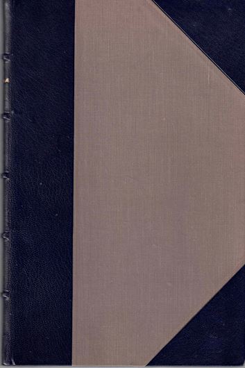 A Synopsis of the British Diatomaceae, with Remarks on their Structure, Functions and Distribution and Instructions for Collecting and Preserving Specimens. With plates by Tuffen West. 2 volumes. London 1853-1856. 62 b/w plates. 6 col. pls. LXIII, 196 p. 8vo. Halfleather,.