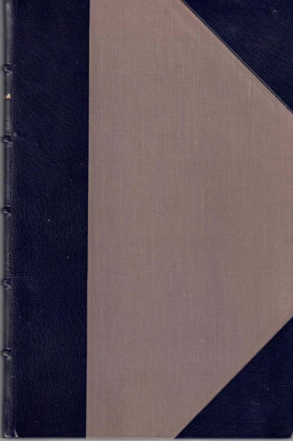 A Synopsis of the British Diatomaceae, with Remarks on their Structure, Functions and Distribution and Instructions for Collecting and Preserving Specimens. With plates by Tuffen West. 2 volumes. London 1853-1856. 62 b/w plates. 6 col. pls. LXIII, 196 p. 8vo. Halfleather,.