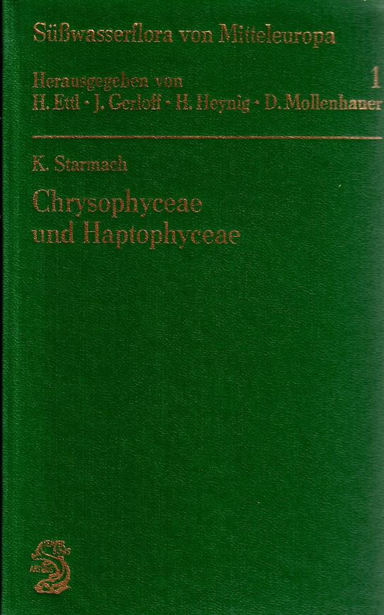 Band  1: Starmach,Karol: Chrysophyceae und Haptophyceae.1984.1051 Fig. 515 S .8vo. Kunstleder.