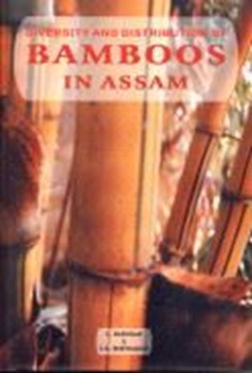 Diversity and Distribution of Bamboos in Assam. 2003. illus. 223 p. gr8vo. Hardcover. Diversity and Distribution of Bamboos in Assam. 2003. illus. 223 p. gr8vo. Hardcover.