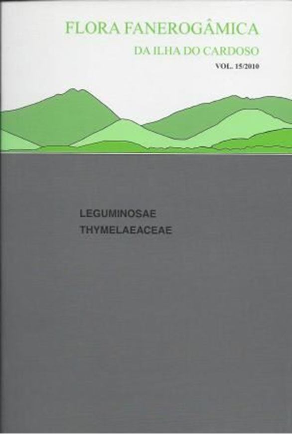 Volume 15. 2010. 128 p. gr8vo. Paper bd. - In Portuguese, with Latin nomenclature.