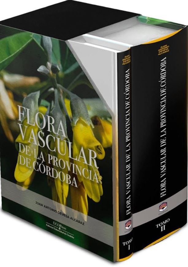 Flora Vascular de la Provincia de Córdoba. 2 volumes. 2025. illus. (col.). 1616 p. gr8vo. Hardcover.- In Spanish