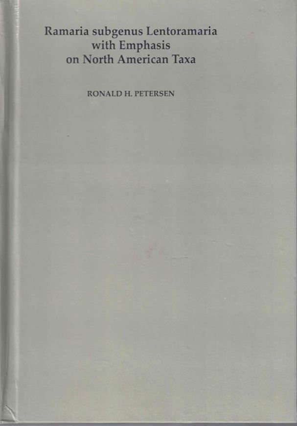 Volume 043: Petersen,Ronald H.: Ramaria subgenus Lentoramaria with special emphasis on North American Taxa. 1975. (Reprint 2011). 15 (12 col.) pls. 18 figs. 176 p. gr8vo. Paper bd.