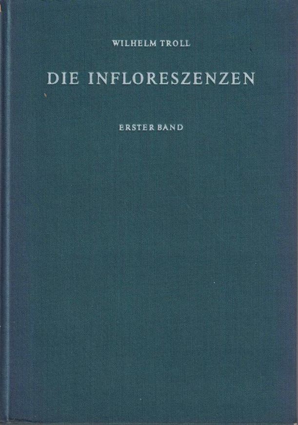 Die Infloreszenzen. Typologie und Stellung im Aufbau des Vegetationskörpers.Band 1: Deskriptive Morphologie der Infloreszenzen. Typologie der Infloreszenzen. Jena 1964. 553 Fig. 615 S. Leinen.