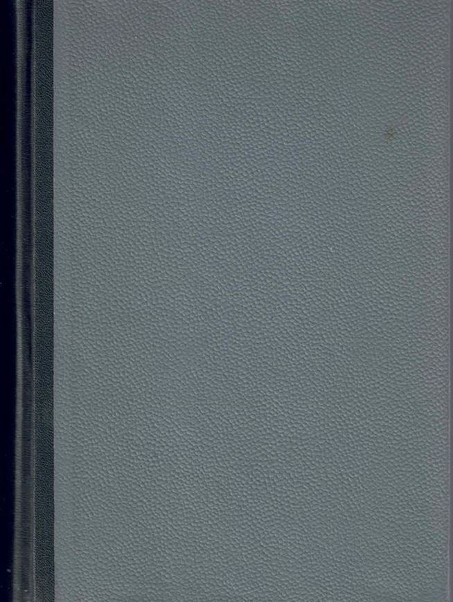 Kryptogamenflora von Deutschland, Österreich und der Schweiz. Band II:Algen.Teil 1: Cyanophyceae, Diatomeae, Chlorophyceae. 1907. illustriert. 918 S. gr8vo. Halbleinen.