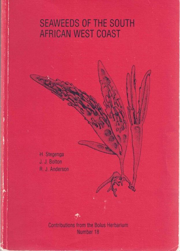Seaweeds of the South African West Coast. 1997. (Contrib.Bolus Herbarium,18). 16 col. pls. 250 plates (line - drawings). 655 p. gr8vo. Paper bd.