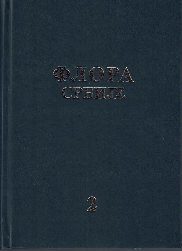 Volume 2. 2012. 66 pls. 142 distrib. maps. 620 p. gr8vo.- Serbian, with Latin nomenclature.