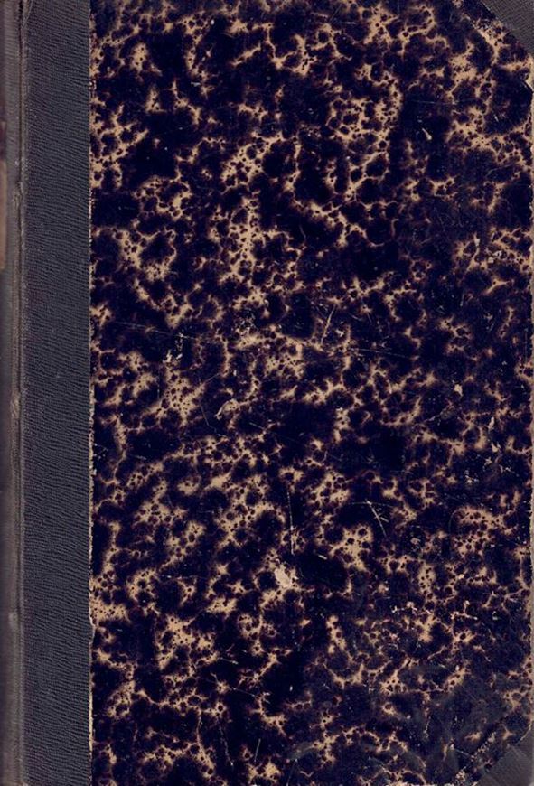 Die Lichenen Heidelbergs nach dem Systeme und den Bestimmungen Dr. William Nylanders. 1883. 84 S.- (Gebunden mit:) Bausch, Wilhelm: Uebersicht der Flechten des Grossherzogthums Baden. 1869. (Verhandlungen des Naturwiss. Vereins in Carlsruhe, Heft 4). XLII, 246 S. gr8vo. Halbleinen.