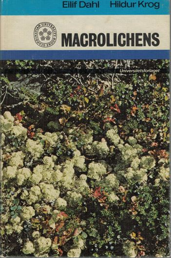 Macrolichens of Denmark, Finland, Norway and Swedene. 1973. 61 figs. (line drawings). 185 p. Hardcover.