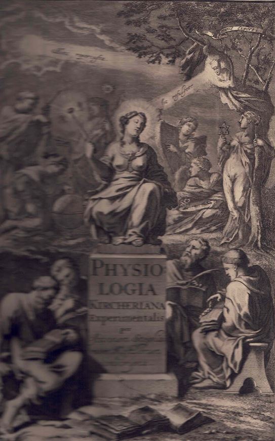 Physiologia Kircheriana Experimentalis: Qua Summa Argumentorum Mutitudine Et Varietate Naturalium scientia per exerimenta Physica, Mathematica, Medica, Chymica, Musica, Magnetica, Mechanika comprobatur atque stabilitur Quam et Vastis Operibus Ad.m.Rev. di Athanasii Kircheri extraxit, Et in hunc ordinem per classes Redigit.  Romae, Ano M.DC.LXXV Joannes Kestlerrus, Authoris discipulus...
