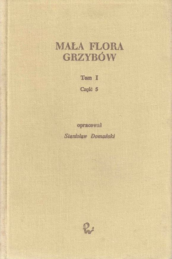 Mala Flora Grzybow. Vol.1: Basidiomycetes (Podstawczaki), Aphyllophorales ( Bezblaszkowce). Part 5: Coriciaveae, Acanthobasidium - Irpicodon. 1988. 24 pls. (line drawings). 427 p. 8vo. Cloth. - In Polish, with Latin nomenclature.