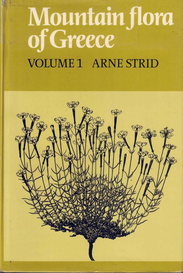 Mountain Flora of Greece. 2 volumes.1986-1991. 1796 p.gr8vo. Hardcover.