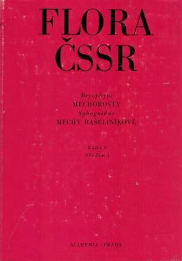 Bryophyta (Mechorosty) et Sphagnidae (Mechy Raselini- kove). (EX: Flora CSR, vol. 1). 1972. 119 Fig. 3 Taf. 416 S. Ln. - In Czech, with Latin nomenclature.