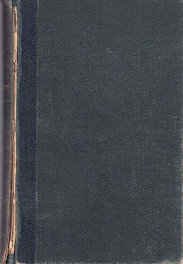 Die Meeresalgen Deutschlands und Oesterreichs. 2. Aufl. 1885.(Rabenhorst Kryptogamen-Flora von Deutschland, Österreich und der Schweiz, Bd. 2). 5 Tafeln. 236 Figuren. XXIII, 575 S. gr8vo. Leinen.