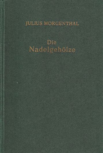 Die Nadelgehölze. Vierte, unveränderte Auflage der 'Wildwachsenden und angebauten Nadelgehölze Deutschlands'. 1964. 456 s/w Photogr. 337 S. Kunststoffeinband.