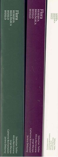 Flora de la Reserva Biológica Huilo Huilo. Guia para la identificacion de las especies.. 3 volumes. 2014. illus. (col.). 1189 p Paper bd.