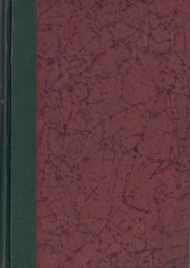 Nos. 1- 17, 19. 1924 - 1940, 1949. (Feddes Repertorium). gr8vo. Nr. 19 broschiert, Rest in Halbleinen.