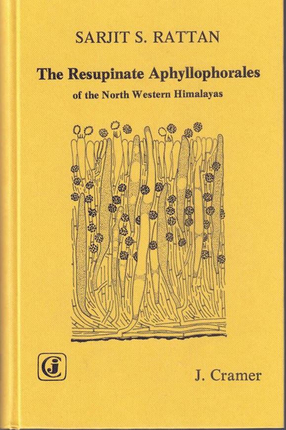 The Resupinate Aphyllophorales of the North Western Himalayas. 1977. (Bibl. Mycol., 60). 8 plates. many line-drawings in the text. 427 p. gr8vo. Hardcover. (ISBN 978-3-7682-1172-7)