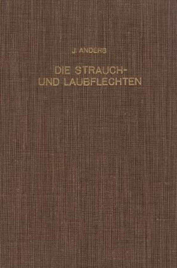 Farne, Moose, Flechten Mittel-, Nord- und Westeuropas. BLV Bestimmungsbuch. 1980. 655 Farbphotogr. 256 S. Hardcover.