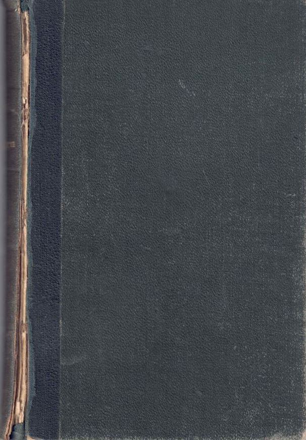 Die Meeresalgen Deutschlands und Oesterreichs. 2. Aufl. 1885.(Rabenhorst Kryptogamen-Flora von Deutschland, Österreich und der Schweiz, Bd. 2). 5 Tafeln. 236 Figuren. XXIII, 575 S. gr8vo. Leinen.