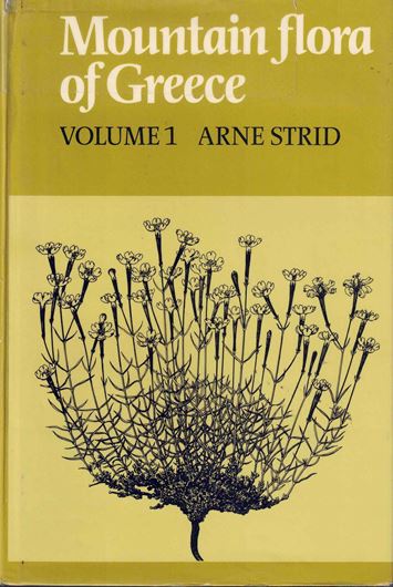 Mountain Flora of Greece. 2 volumes.1986-1991. 1796 p.gr8vo. Hardcover.