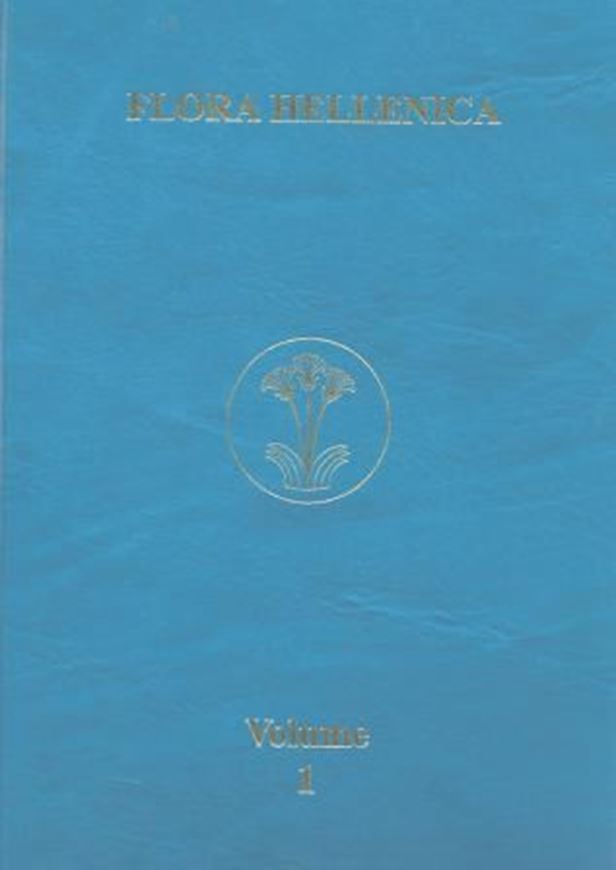 Volume 01: Arne Strid and Kit Tan (eds.): Gymnospermae to Caryophyllaceae. 1997. 722 distrib. maps. 1 col. frontispiece. XXXVI, 547 p. 4to. Hardcover. (ISBN 978-3-87429-391-4, Vol.1)