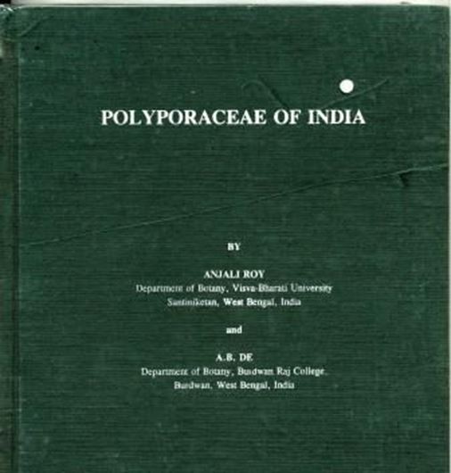 Polyporaceae of India. 1996. illustr. 309 p. gr8vo. Hardcover.