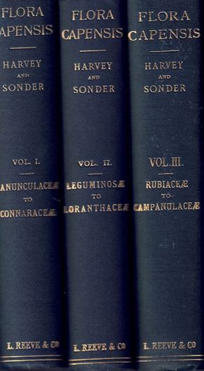 Ed. by William Thiselton - Dyer, a. oth. Volumes 1-6, Volume 5:2 supplement, and volume 7.1859 - 1933. gr8vo. Cloth. - Partly reprinted.