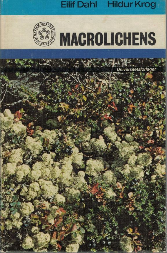 Macrolichens of Denmark, Finland, Norway and Swedene. 1973. 61 figs. (line drawings). 185 p. Hardcover.