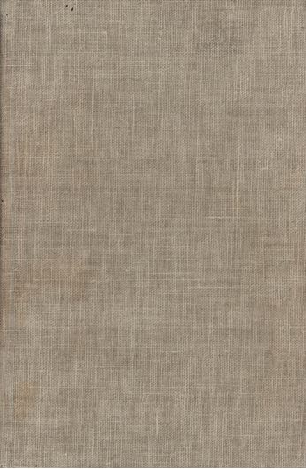 Arizona Flora. 1954. With 1 suppl. 1960. Second printing 1964. 45 b/w photogr. 1085 p. gr8vo. Hardcover.