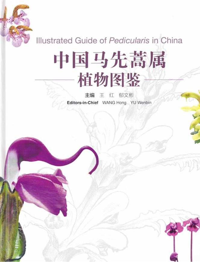 Illustrated Guide to Chinese Pedicularis (Zhongguó maxianhao shu zhíwù tújiàn). 2024. illus. (col.). XI,  327 p. gr8vo. Hardcover. - Chinese introduction, remainder bilingual (English / Chinese).