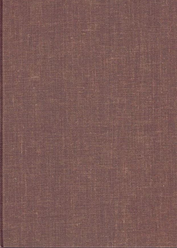 Studies in Non-Saxicolous Species of Rinodina mainly from Europe and Siberia. 1947.  (Meddelanden fran Göteborgs Botaiska Trädgard, XVII), 148 p. gr8vo. Cloth.