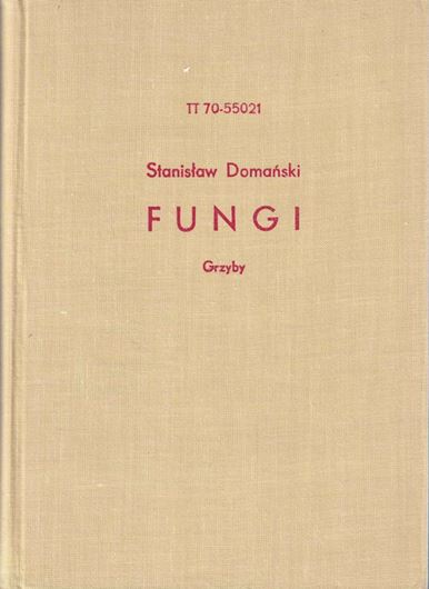 Fungi. Polyporaceae I (resupinatae), Mucronoporaceae I (resupinatea). 1972. Engl. trabslation from the Polish 'Grzyby', Warszawa 1965. 76 line drawings. 63 plates (b/w). 235 p. gr8vo. Hardcover.