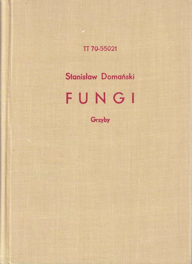 Fungi. Polyporaceae I (resupinatae), Mucronoporaceae I (resupinatea). 1972. Engl. trabslation from the Polish 'Grzyby', Warszawa 1965. 76 line drawings. 63 plates (b/w). 235 p. gr8vo. Hardcover.