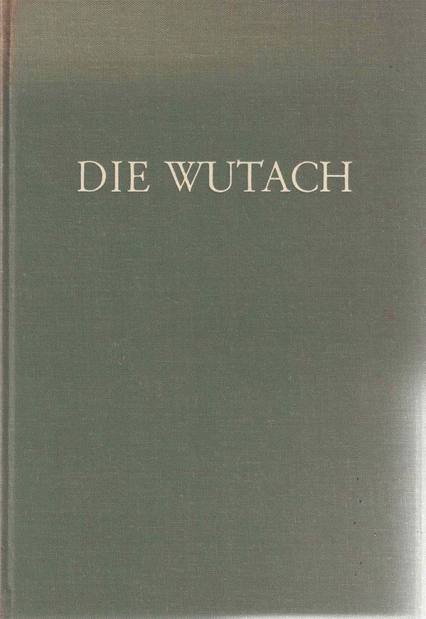 Die Wutach.Naturkundliche Monographie einer Flußlandschaft. 1972. (Natur- und Landschaftsschutzgebiete Baden-Wüttembergs, 6). illus. 575 S. gr8vo. Leinen.