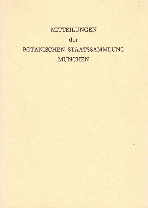 Rostfarbene Arten der Sammelgattung Lecidea (Lecanorales). REvision der Arten Mittel-und Nordeuropas. 1986. (Mitt.der bot. Staatssammlung München,22, partim). 255 S. Broschiert.