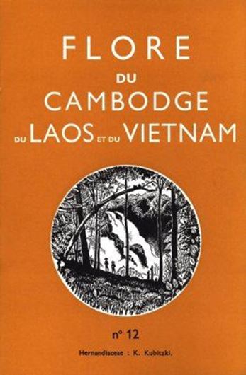 Vol. 12: Kubitzki, K.: Hernandiaceae. 1970. 1 plate. 23 p. gr8vo. Paper bd.